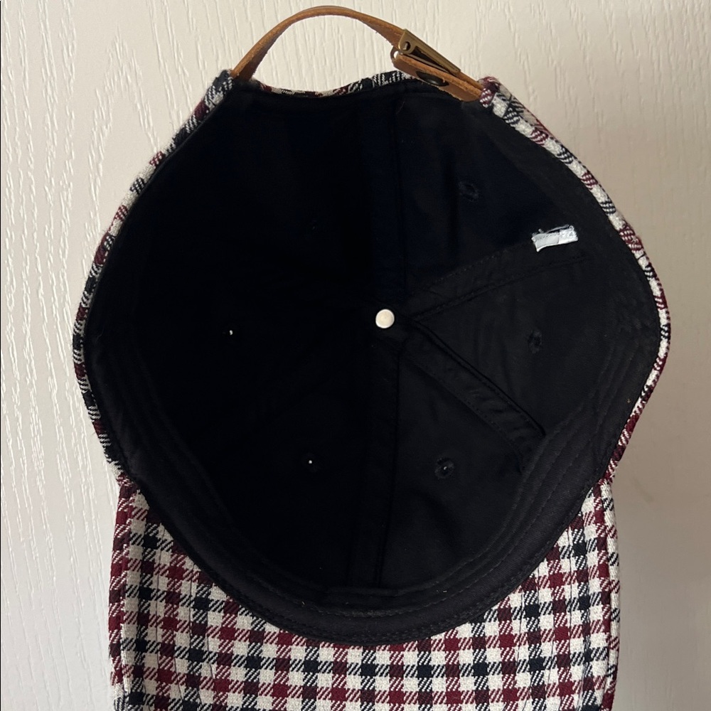 Madewell Houndstooth Women’s Plaid Baseball Cap - Picture 4 of 6